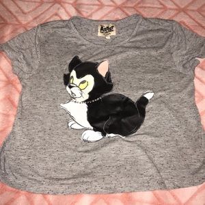 Disney cat shirt